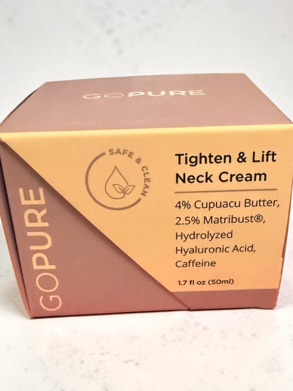 NIB GOPURE Tighten & Lift Neck Cream